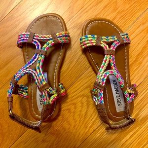 Steve Madden girls sandals, size 12